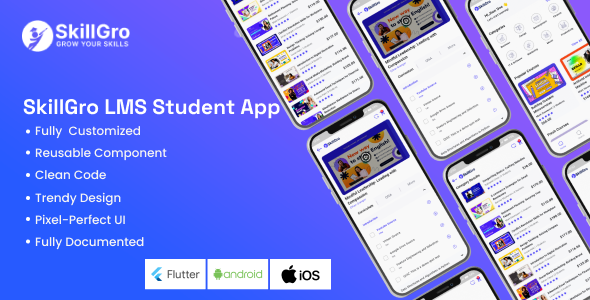 SkillGro LMS Student App v1.0.0 – Course & Learning Management System