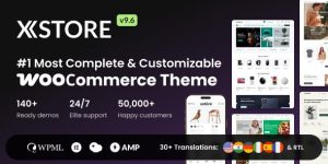 XStore v9.7.2 – Multipurpose WooCommerce Theme Nulled Download