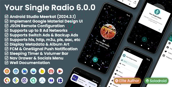 Your Radio App (Single Station) v6.0.0 Source Code Download