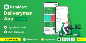 6amMart – Delivery Man App v3.9 Download