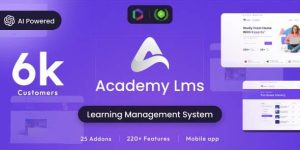 Academy LMS v7.0 – Learning Management System + Addons Nulled