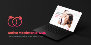 Active Matrimonial CMS v5.6.1 - Matrimonial Website + Support Ticket add-on Nulled