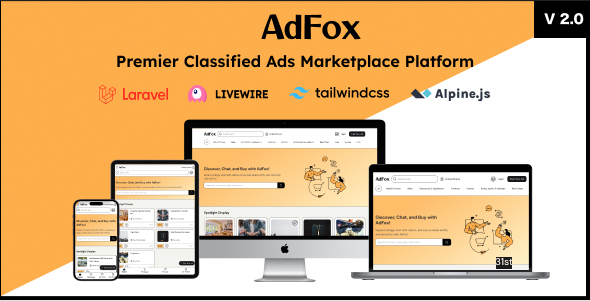 Ad Fox PWA Classified Ads With App Like Mobile Web Interface Multi Purpose Marketplace Solution