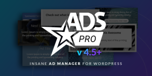 Ads Pro Plugin v4.88 – Multi-Purpose WordPress Advertising Manager Nulled