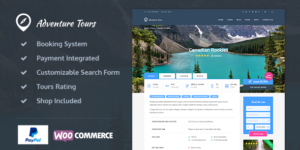 Adventure Tours v5.2.1 – WordPress Tour/Travel Theme