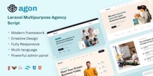 Agon v1.20.0 – Laravel Multipurpose Agency Script Nulled