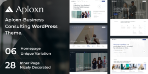 Aploxn v1.0.0 – Business Consulting WordPress Theme Download