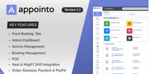 Appointo v2.3.9 - Booking Management System Script Nulled