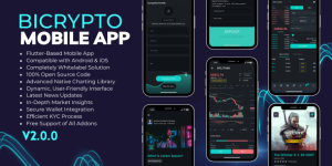 Bicrypto Mobile v5.0 – Fully Native Flutter Mobile App for Bicrypto
