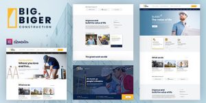 Bigger v1.0.17 - Construction WordPress Theme Download