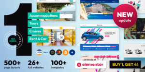 Book Your Travel v8.19.64 - Online Booking WordPress Theme