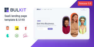 Bulkit v5.7.2 - Saas Landing Pages Download