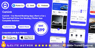 CarLink v1.4 - Car Rental Booking App - Rent a Car Complete Solution