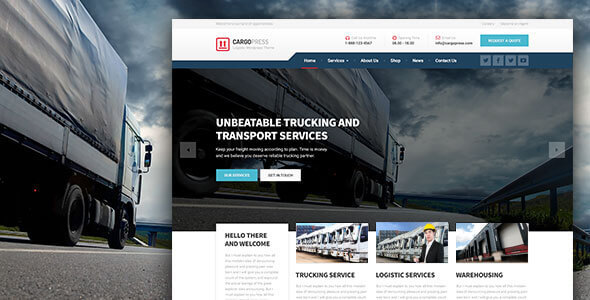 CargoPress v1.14.0 - Logistic, Warehouse & Transport WP Theme