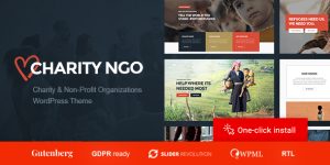 Charity NGO v1.2.9 - Donation & Nonprofit Organization WordPress Theme