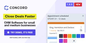 Concord v1.7.0 – Deals Management CRM Download