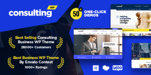 Consulting v6.7.7 – Business, Finance WordPress Theme Nulled