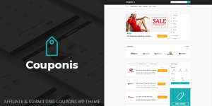 Couponis v3.2.3 – Affiliate & Submitting Coupons WordPress Theme