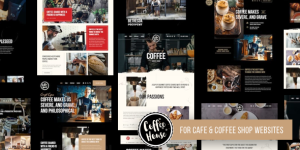 Craft v2.3.6 - Coffee Shop Cafe Restaurant WordPress Theme Download