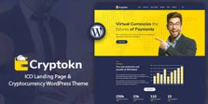 Cryptokn v1.5 - ICO Landing Page & Cryptocurrency Theme Download
