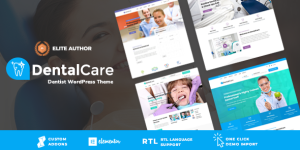 Dental Care v1.9.3 – Dentist & Medical WordPress Theme