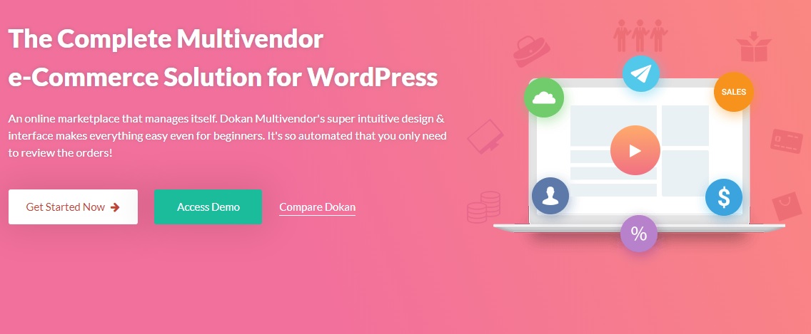 Dokan Pro v3.14.4 - MultiVendor Marketplaces Plugin For WordPress Nulled