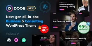 Doob v2.0.3 – Business & Consulting WordPress Theme