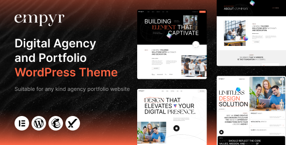 Empyr v1.0 – Digital Agency & Portfolio WordPress Theme