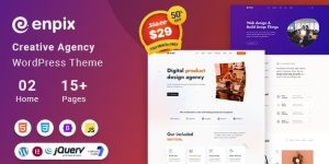 Enpix v1.0.2 – Digital Agency Creative Portfolio WordPress Theme