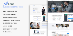 Enzio v1.2.0 – Responsive Business WordPress Theme Download