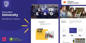 Estudiar v33 - College University WordPress Theme