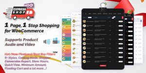 Express Shop for WooCommerce with Audio & Video v9.6.4 Plugin Download
