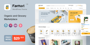 Farmart v1.3.6 - Organic & Grocery Marketplace WordPress Theme