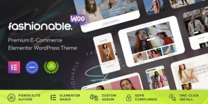 Fashionable v1.0.10 – Clothing & Apparel WooCommerce WordPress Theme