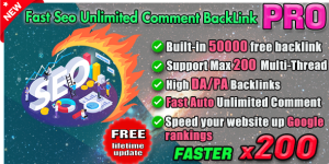 Fast SEO Backlink Pro v3.1.1 - Backlink Software