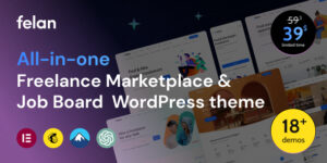 Felan v1.1.4 – Freelance Marketplace and Job Board WordPress Theme