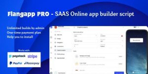 Flangapp PRO v2.9.4 - SAAS Online app builder from website