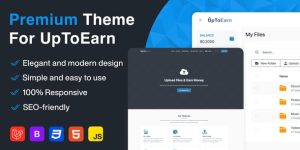 Flaty – Premium Theme For UpToEarn (27 February 2025) Download