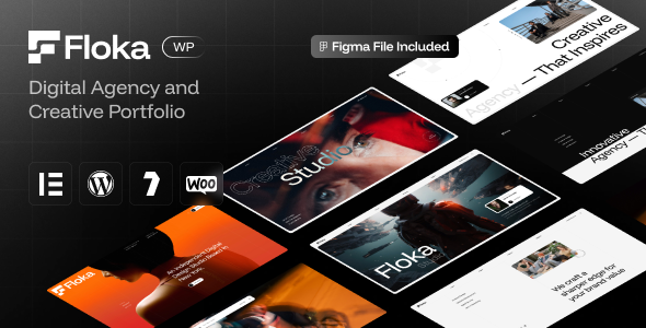 Floka v1.0.0 - Digital Agency & Portfolio WordPress Theme