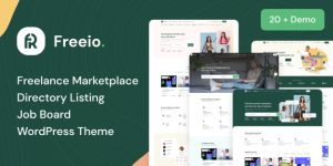 Freeio v1.3.21 - Freelance Marketplace WordPress Theme Download