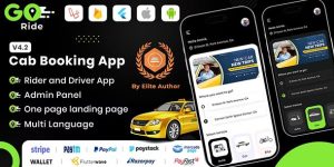 GORIDE In Driver Clone Flutter Complete Taxi Booking Solution With Bidding Option
