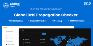 Global DNS v3.0.0 – DNS Propagation Checker – WHOIS Lookup – PHP Nulled