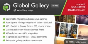 Global Gallery v9.1.11 – WordPress Responsive Gallery Plugin Nulled