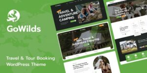 Gowilds v1.1.3 – Travel & Tour Booking WordPress Theme