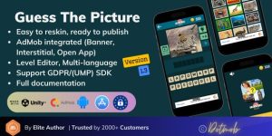 Guess The Picture v1.3 (Unity Game + Android + iOS + AdMob)