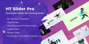 HT Slider Pro v1.2.7 - WordPress Plugin For Elementor