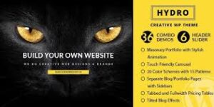 HYDRO v3.5 - One Page Portfolio WordPress Theme Download