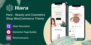 Hara v1.2.19 – Beauty and Cosmetics Shop WooCommerce Theme