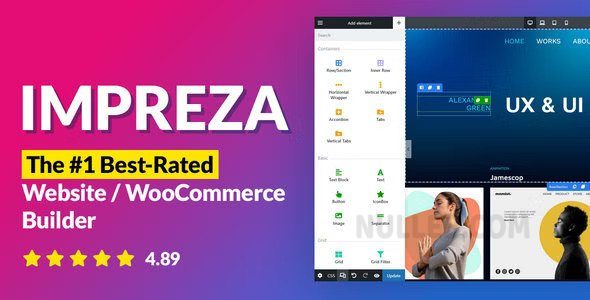 Impreza v8.44.0 – WordPress Website and WooCommerce Builder Nulled