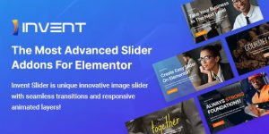 Invent Slider v1.0.5 - WordPress Plugin for Elementor